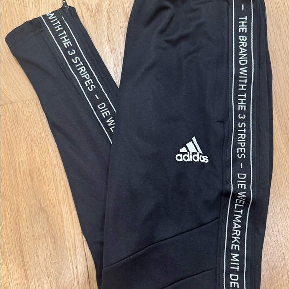 adidas Other - Adidas Black Pants Tiro19 Joggers / Soccer pants with Side Branding Mens